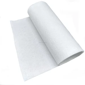 Anti Pull White Needle Punched Felt Roll Soft Breathable Upper Lining for Shoes and Stiff Shoes Material Lining
