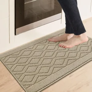 Anti Skid Dirt Trapper Polypropylene Door Mats Water Absorbing Non Slip Rubber Backing Front Door Floor Mat Washable Entrance
