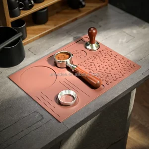 Anti Slip Bar Mat Dish Drying Mat for Kitchen Countertops Coffee Maker Espresso Tamper Mat