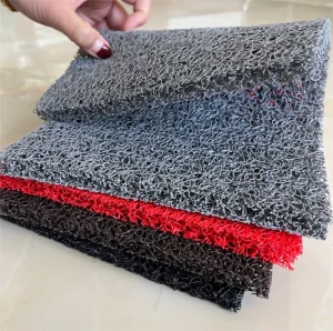 Anti Slip Carpet Entrance Door Mat Washable Unbacked Coil Floor Mat for Home and Hotel