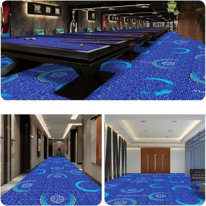 Anti Slip High Quality Durable Carpet Rug Wall to Wall Billiard Room Hotel Room Carpet