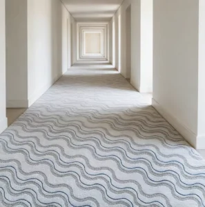 Anti Slip Luxury Printed Tufted Jacquard Stair Nylon Hotel Carpet Floral Washable Corridor Carpet Banquet Hall Carpet