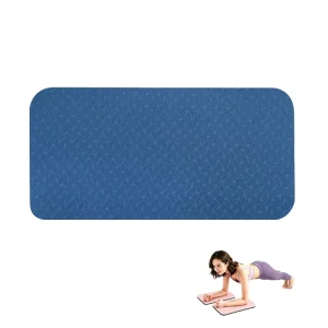 Anti Slip Portable Small Thick Plank Pad for Fitness Exercise Yoga Mat Ab Wheel Knee Elbow Support Kneeling Mat