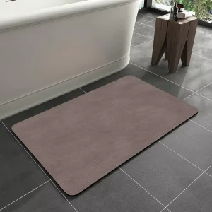 Anti Slip Rubber Bath Mats Quick Absorb Technology Fast Drying Performance Bath Mats