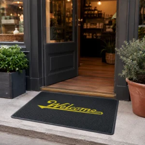Anti Slip Rubber Entrance Mat Heavy Duty Door Mat for Outdoor Commercial Use