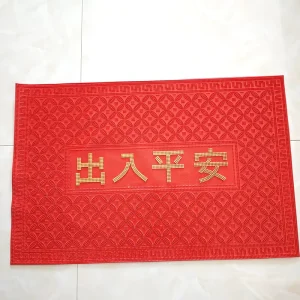 Anti Slip Spike Backing PVC Fishscale Mat in Roll Anti Slip PVC Door Floor Mat