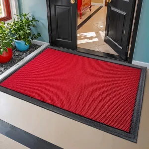 Anti Slip Waterproof High Elastic TPE Door Mat Interlocking Floor Carpet Tiles for Commercial Residential Use