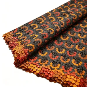 Anti-Static 100% Polyester Guipure Lace Fabric Luxury for Voile Lace Fabric for Women Girls Party