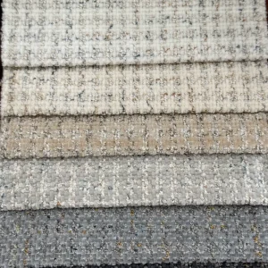Anti-Static Chenille Sofa Fabric Dyed for Outdoor Furniture Woven Plain Style Anti-Pill Home Textile Upholstery