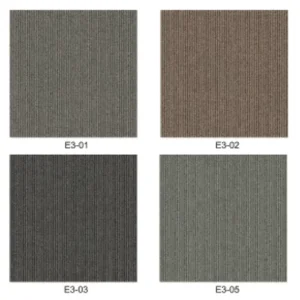 Anti Static Commercial Carpet Tile 66×66 Non-woven Back Eco Cushioned Fire Resistant Office Floor Tile