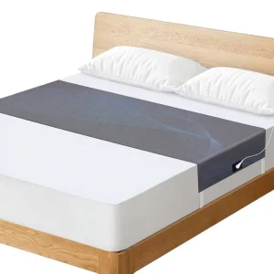 Anti-Static Conductive Silver Fiber Organic Cotton Grounding Sheets Flat Bed Sheet 60x265cm Fits All Size Bed Gray Color