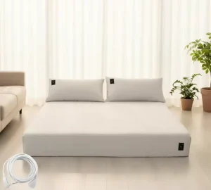 Anti-Static for Grounding Flat Sheet 5% Silver Fiber 95% Organic Cotton 300tc Grade Earth Connected Healthy Sleep Natural