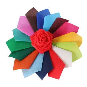 Anti-Sticking Polyester Embroidery Non Woven Spunbond PET Nonwoven Fabric