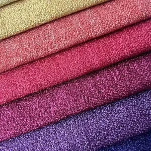 Anti UV Recycled GRS Sustainable Waterproof Breathable High Color Fastness Decorative Pillow Upholstery Faux Linen Fabric