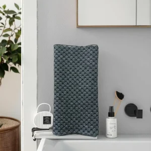 Anti bacteria Exfoliating Bamboo Charcoal Diamond Washcloth Japanese Bath Scrubber Men Body Wash Cloth for Back Cleaning Towel