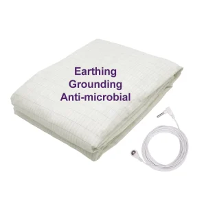 Anti bacterial Earthing Grounding Conductive Fitted Bed Sheet With Silver Fiber