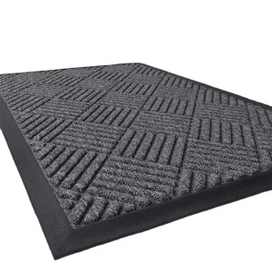 Anti fatigue Heavy Duty 2 pack Front Welcome Rubber 24″x35″ Floor Door Mat for Indoor and Outdoor