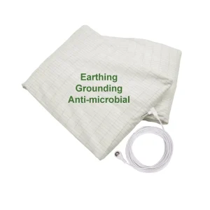Anti microbial Silver Fiber Earthing Fitted Bed Sheet With Cord and Plug