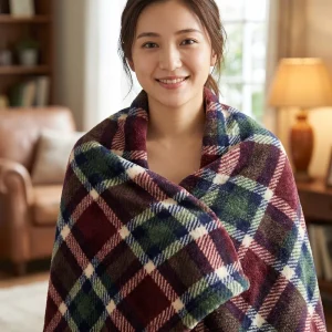 Anti pilling Knitted Flannel Fleece Throw Blanket Custom Logo Super Soft Warm All Season Bed Sofa Couch Factory OEM