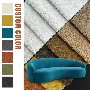 Anti pilling Sofa Fabric Fireproof Woven Eco friendly Upholstery Fabric Textured for Upholstery