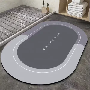 Anti slip Bath Mats Bathroom Floor Rugs Living Room Modern New Design Custom logo Ground protection Foam Floor Mat
