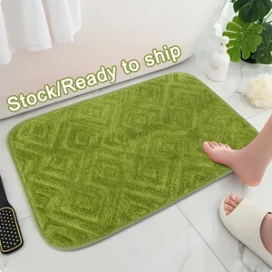 Anti slip Entryway Carpets Microfiber Indoor Outdoor Floor Mats Coral Fleece Doormats Rugs Antiskid Easy Water Absorbent