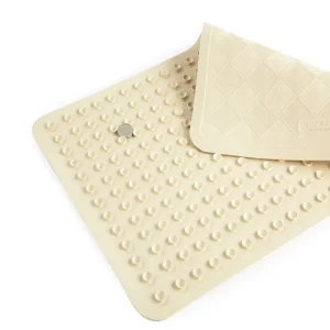 Anti slip Natural Rubber Non slip Bath Shower Floor Mats With Custom Colors for Bathroom Shower Room