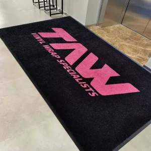 Anti-slip Washable Nylon Loop Pile Animal Print Custom Design Door Mat Floor Mat