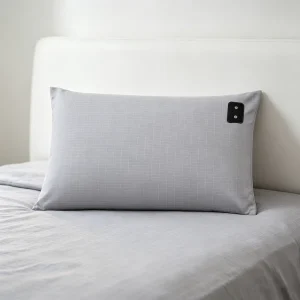 Anti-static Grounding Pillowcase Soft Breathable Silver Fiber ESD Earthing Bedding Cover Skin Friendly Conductive Pillow Case
