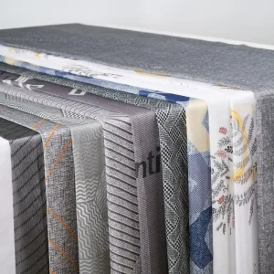 Antibacterial Breathable Plain Warp Knitted Mattress Fabric 180GSM Polyester Mattress Ticking Breathable Fabric for Mattress