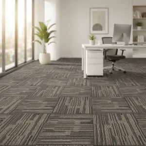 Antibacterial Polypropylene Carpet Commercial Rectangle Office Carpet Tiles