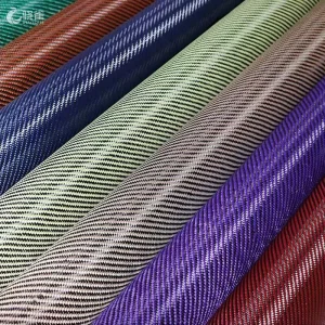 Aramid Carbon Fiber Flame Retardant Fabric Blended Industrial Textile For Protective Clothing & Composites