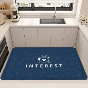 Area Non Slip Low Pile Washable Entryway Runner Rug Carpet Runners for Hallway Bedroom Kitchen
