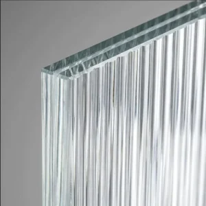 Art Glass Reed Glass Decorative Glass Laminated Glass for Home Hotel Decoration Factory Customization