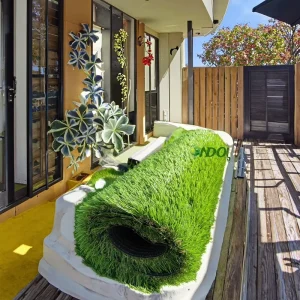 Artificial Grass Door Mat for Entryway Indoor/Outdoor Green Turf Rug Perfect for Dog Potty Training and Multi-Purpose Use