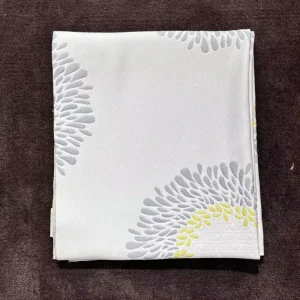 Artistic Flowers 100% Polyester Double Faced Tricot Yarn Dyed Jacquard Home Textile Mattress Cover Fabric 450g