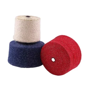 Attractive Price New Type Widely Used in Textile Industry Colorful and Comfortable 15S Feather Yarn