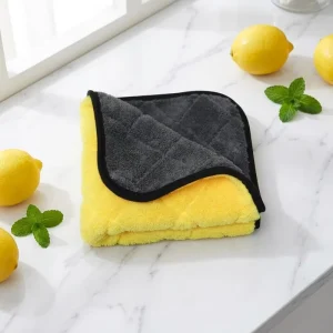 Auto Care Thick Plush 800gsm Microfiber Towel Car Cleaning Microfiber Coral Fleece Clean Cloth Towel 40*40cm