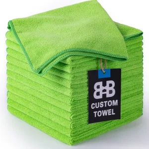 Auto Detailing Car Cloth 36 Pack Customized Bag Microfiber Towel Washing Cleaning Tools Car Wash Black Microfiber Towel