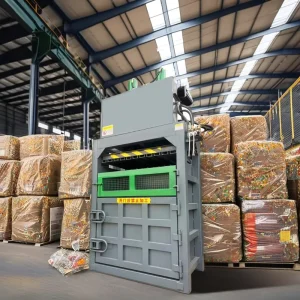 Automatic Hydraulic Scrap Baling Press Waste Baler for Waste Paper and Cloth with Core Components Bearing and Gear