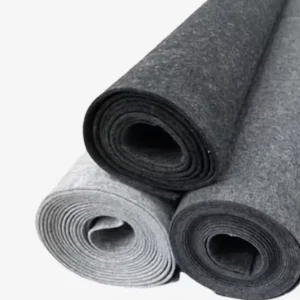 Automotive Interior Decorative Fabric Needle Punched Polyester Felt Carpet Roll for Car Trunk and Floor Mat