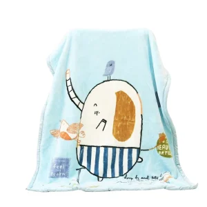 Autumn Winter Children’s Fleece Baby Sheet Knitted Double-Layer Thickened Skin-Friendly Raschel Eco-Friendly Festival Baby Quilt
