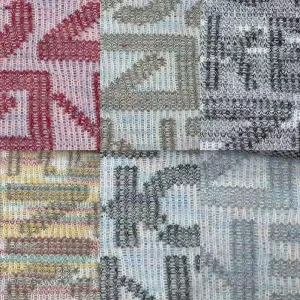 Autumn and Winter Knitted Cardigan Fabric Comfortable 180cm 260g 54% Cashmere Yarn 46% Polyester Fabric