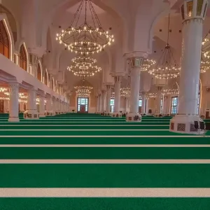 Axminster Customized Patterns for Muslim Mosque Prayer Carpet Roll Custom Carpets Mosque Prayer Carpet