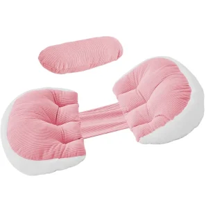 B089 Pregnancy Sleeping Faux Fur Luxury Maternity Pillow Support Back HIPS Legs Maternity Customized Pregnancy Pillows