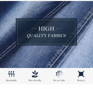 B6324 Aufar Blue 13.5OZ Heavy Weight 6S Low Stretch 3/1 Twill Men Jeans Denim Fabrics Manufacturing and Selling