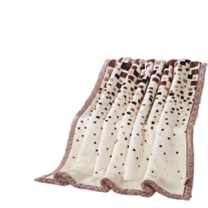 BB05 Raschel Winter Thick Blanket Warm Flannel Nap Cover Blanket for Bedding Wedding Gift and Cross Border Trade