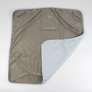 BLOCK EMF Modern All-Season Machine Wash EMF Shielding Earthing Grounding Baby Blankets Printed Silver Fiber Fabric Microwave