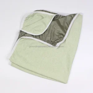 BLOCK EMF Silver Fiber & Cotton Blanket Radiation Protection Blanket Grounding for EMF & 5G Shielding