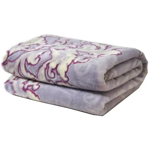 BLUE PHOENIX 100% Merino Wool Raschel Weighted OEKO-TEX Certified Thick Fleece Luxury Custom Print Winter